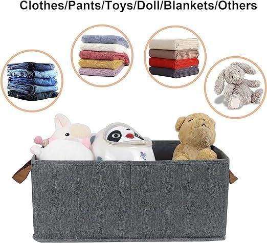 Premium Clothes Organizer for Wardrobe | Foldable & Stackable Closet Organizer, 2 Pieces